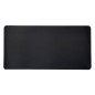 Phoenix matepad alfrombrilla ratn pu 80 x 40 cm antideslizante impermeable materal simil cuero negra