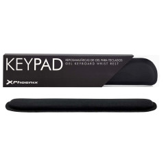 Phoenix keypad reposamuecas ergonmico espuma con memoria alta densidad negro