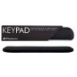Phoenix keypad reposamuecas ergonmico espuma con memoria alta densidad negro