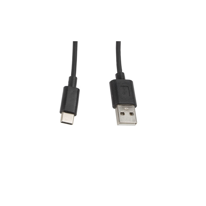 Cable usb lanberg 2.0 macho - usb type c macho 1m negro