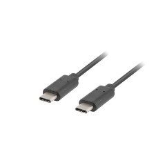 Cable 2.0 lanberg usb tipo c macho -  usb tipo c macho 1m negro