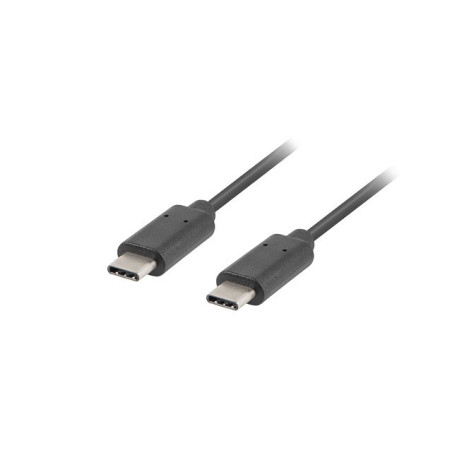 Cable 2.0 lanberg usb tipo c macho -  usb tipo c macho 1m negro