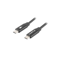 Cable usb lanberg 2.0 macho - usb type c macho quick charge 4.0 1.8m negro