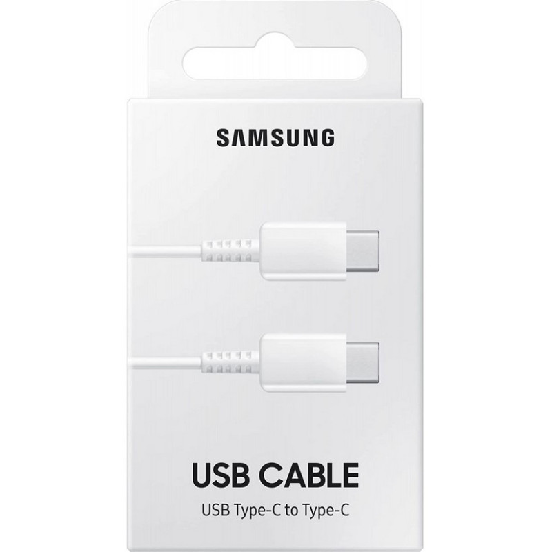 Cable samsung ep - da705bwegww usb tipo c -  usb tipo c blanco