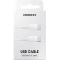 Cable samsung ep - da705bwegww usb tipo c -  usb tipo c blanco