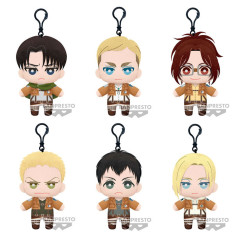Plush banpresto attack on titan tomonui plush assort series 2 1 unidad aleatoria