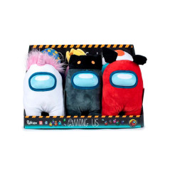 Surtido peluches 6 unidades among us edicion limitda