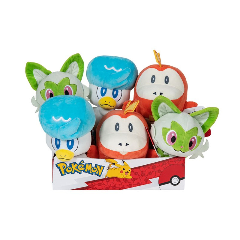 Peluche jazwares pokemon generacin ix 21cm 1 unidad (1 peluche)