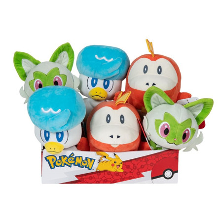Peluche jazwares pokemon generacin ix 21cm 1 unidad (1 peluche)