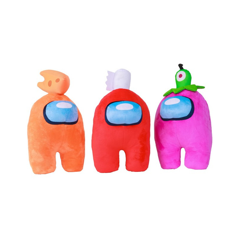 Plush bizak among us 25 - 30cms 1 unidad aleatoria