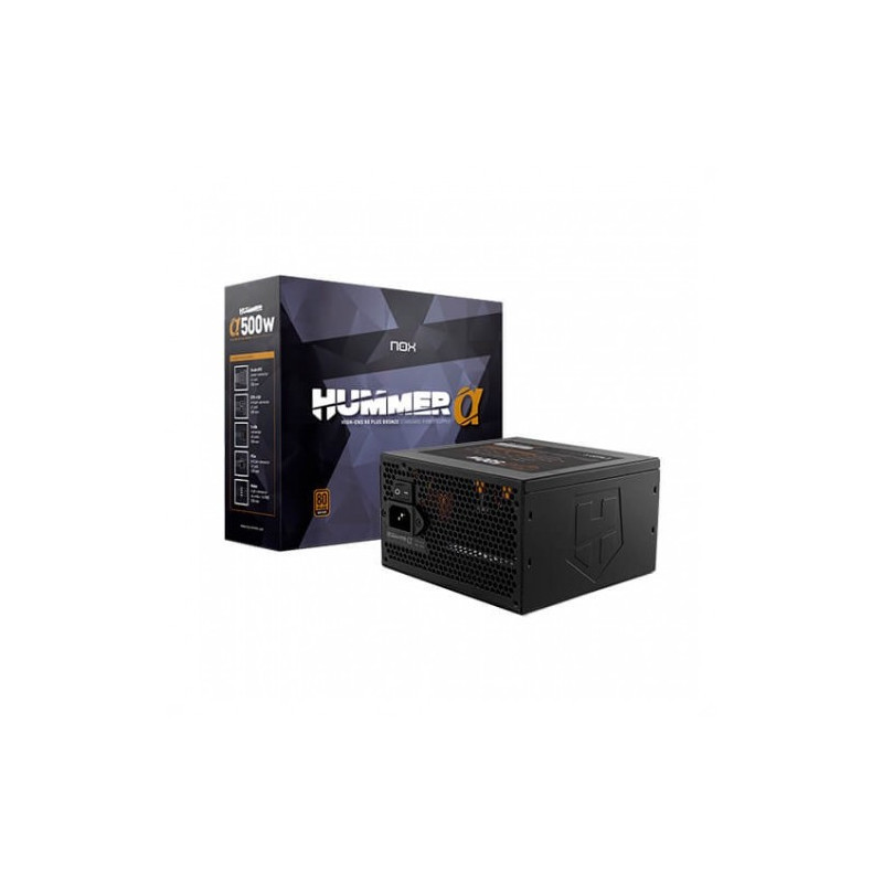 FUENTE DE ALIMENTACION ATX 500W NOX HUMMER ALPHA