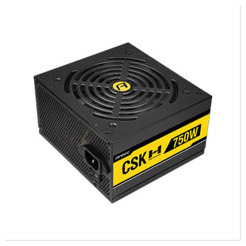 Fuente alimentacion gaming antec csk750h ec 80+ bronze semi modular
