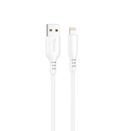 Cable qcharx tokyo usb a lightning 3a - 1 m - silicone tacto suave