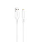 Cable qcharx tokyo usb a lightning 3a - 1 m - silicone tacto suave
