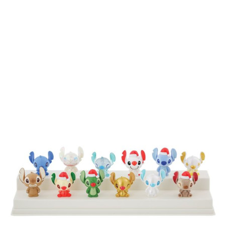 Figura mistery bag enesco grand jester disney mini stitch navideo 1 unidad aleatoria