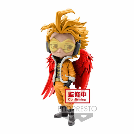 Figure banpresto q posket my hero academia hawks version b