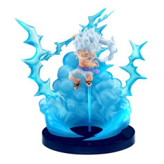 Figure banpresto one piece world collectable special monkey d. luffy gear 5 6cm