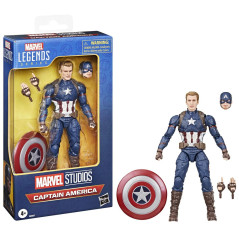 Figura hasbro marvel legends series capitn series