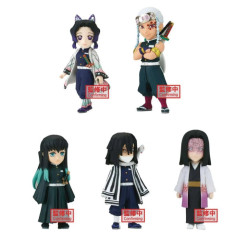 Figure banpresto demon slayer kimetsu no yaiba world collectable vol. 6 unidad aleatoria