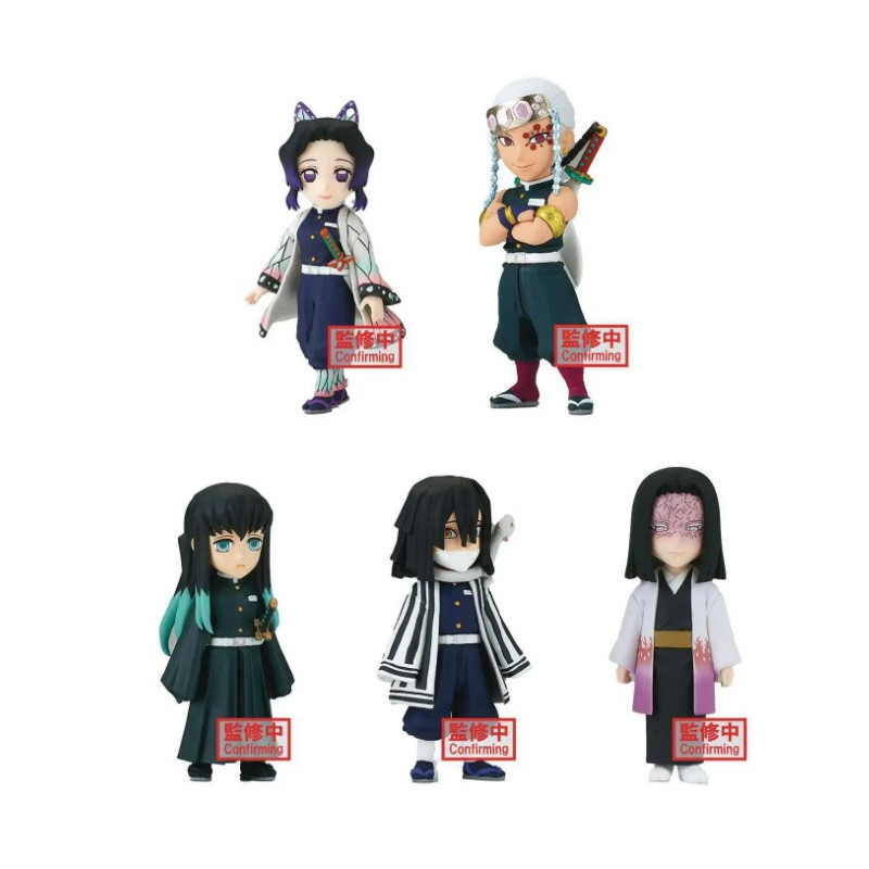 Figure banpresto demon slayer kimetsu no yaiba world collectable vol. 6 unidad aleatoria