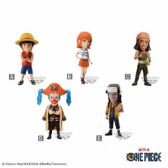 Figure banpresto one piece netflix world collectable vol.1 7cm