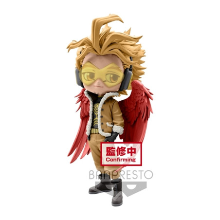 Figure banpresto q posket my hero academia hawks version a
