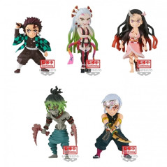 Figure banpresto daemon slayer: kimetsu no yaiba world collectable figures vol.10 unidad aleatoria