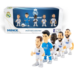 Pack 5 figuras minix pack real madrid 7 cm