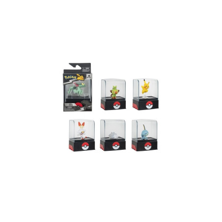 Figure pokemon with vitrine