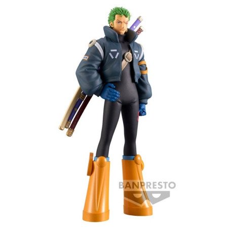 Figure banpresto: one piece dxf grand line series egghead roronoa zoro