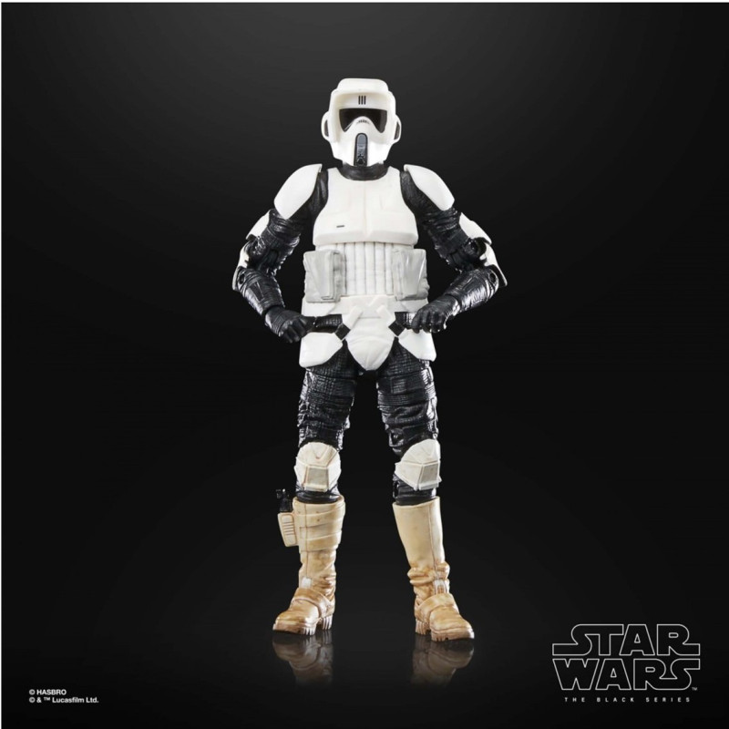 Figure hasbro the black series 40th anniversary of star wars: return of the jedi - biker scout