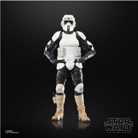 Figure hasbro the black series 40th anniversary of star wars: return of the jedi - biker scout