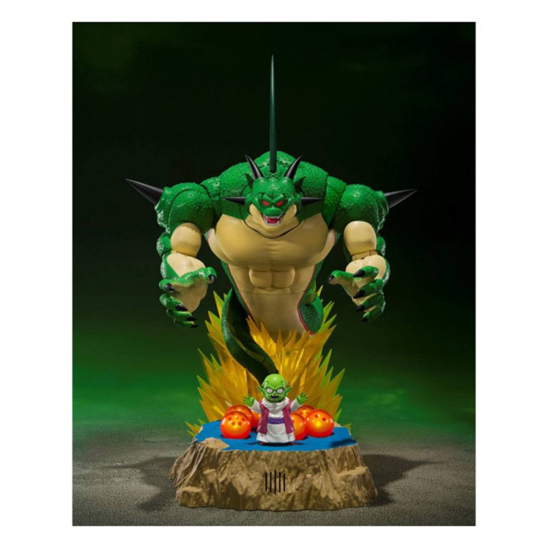 Figure tamashii nations dragon ball z porunga & dende come forth genuine shenron!! s.h. figuarts gangi