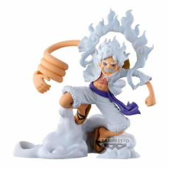 Figure banpresto one piece monkey d. luffy fl gear 5 vol.1 10cm