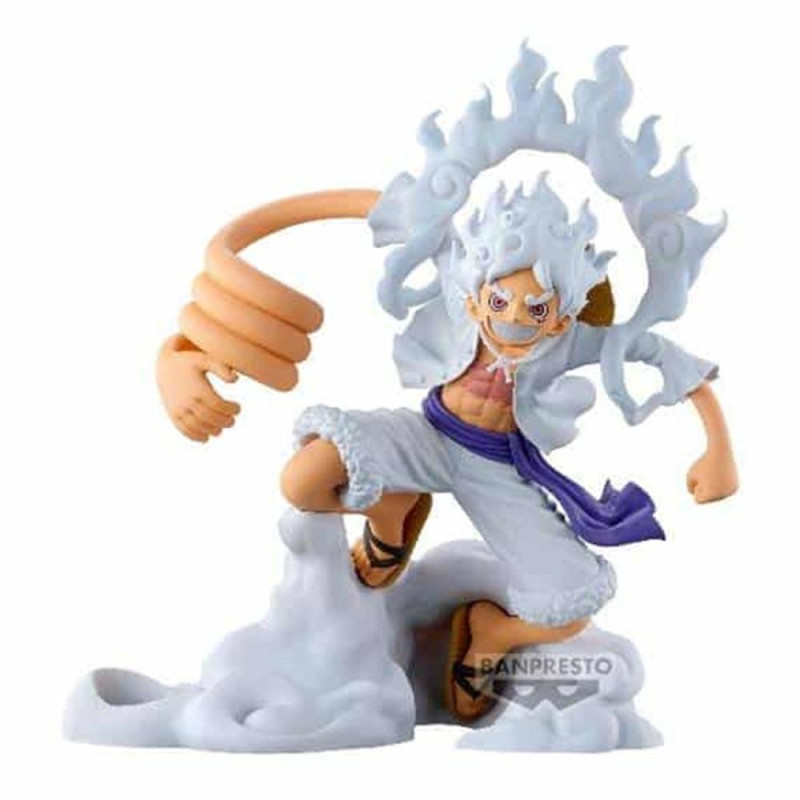 Figure banpresto one piece monkey d. luffy fl gear 5 vol.1 10cm