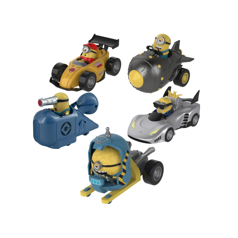 Figura vehculos minions 1 unidad aleatoria