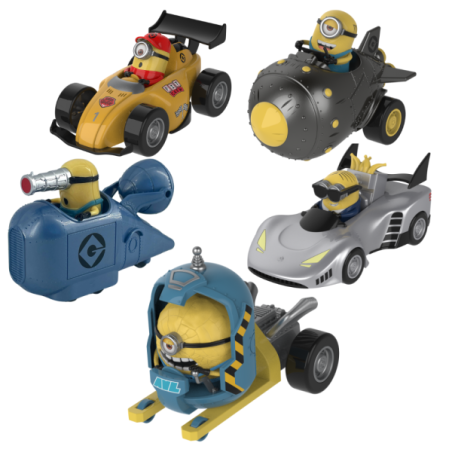 Figura vehculos minions 1 unidad aleatoria