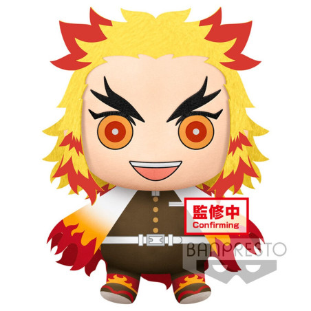 Plush banpresto kimetsu no yaiba demon slayer big plush kyojuro rengoku