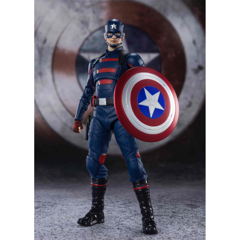 Figure tamashi nations captain america john walker marvel the falcon and the winter soldier s.