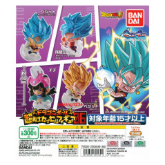 Set gashapon figuras bandai lote 50 articulos dragon ball super senshi capsules f
