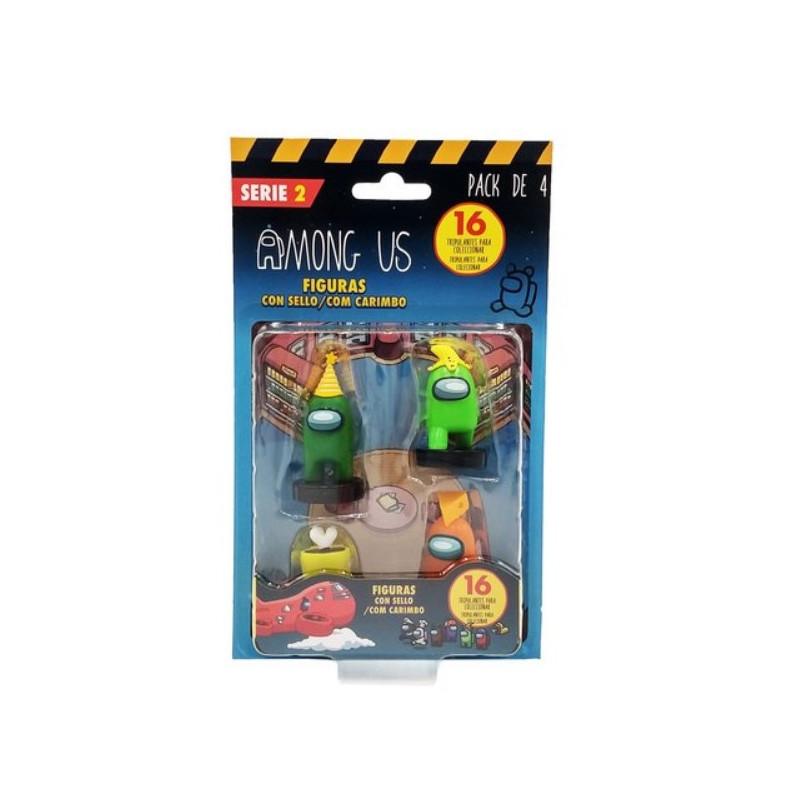 Figures among us s2 caja pack 4