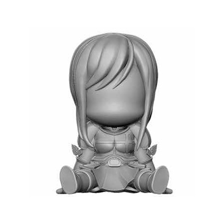 Figura hucha plastoy fairy tail tirelire erza