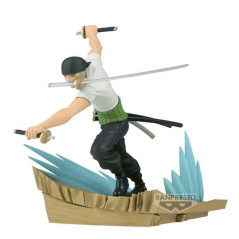 Figure banpresto one piece senkozekkei roronoa zoro 11cm