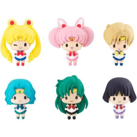 Pack 6 figures megahouse chokorin mascot sailor moon vol 2