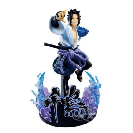 Figure banpresto naruto shippuden vibration stars sasuke uchiha special version 20cm