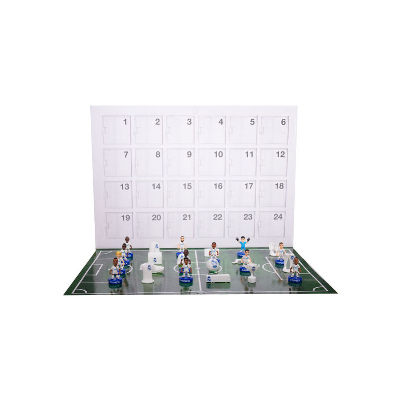 Calendario de adviento minix super pack real madrid
