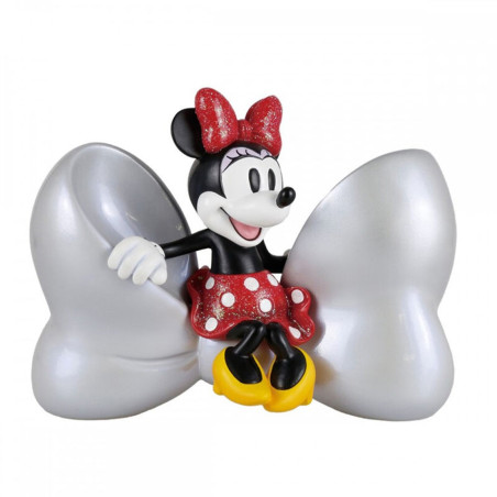 Figure enesco disney 100 aniversary minnie with lazo