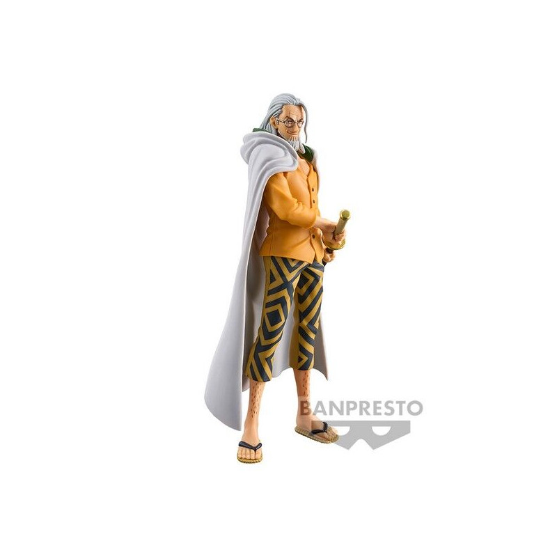 Figura banpresto one piece wanokuni dxf the grandline series silvers rayleigh 17cm
