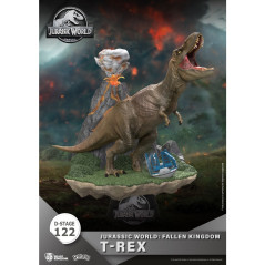 Figure beast kingdom dstage jurassic world el reino caido t - rex