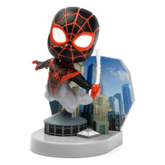 Figure mini diorama exceeds the loyal subjects spider man (mini morales) with efecto camuflaje